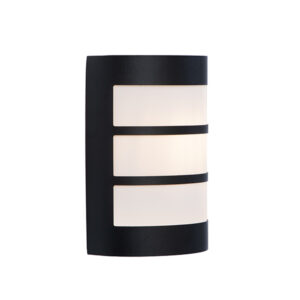 Zonke Black Outdoor Wall Light