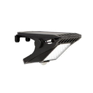 Clip-on Black Outdoor Solar Light