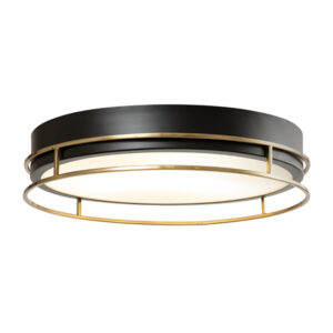 Brickel 3 Light Polished Brass Ceiling Light