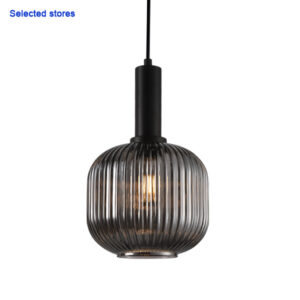 Kinsey 1 Light Smoke Pendant Light