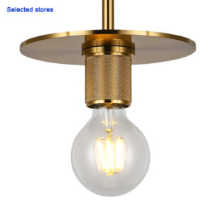 Karter  X Gold Pendant Light