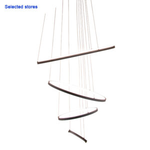 Kamila Led 4 Light Black Pendant Light