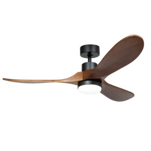 Samson Led 3 Blade Dark Wood Ceiling Fan