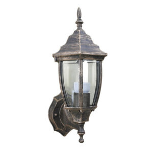 Chelsea Antique Gold Outdoor Wall Lantern