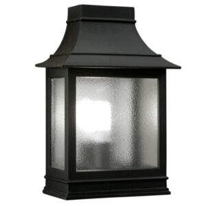 Westcliff Large Black Outdoor Wall Lantern