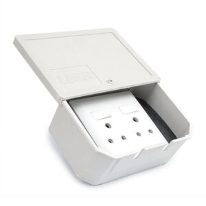Lear G-2000 White Double Wall Plug