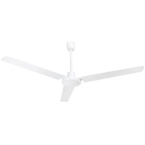 Industrial 3 Blade White Ceiling Fan