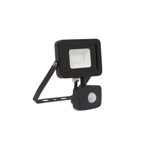 Led 10w Black Motion Sensor Flood Light